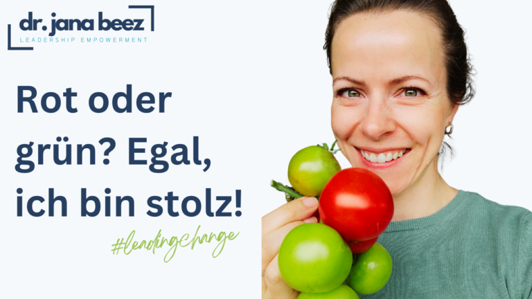 wichtige Schritte bei Veränderungen - Blog Artikel von Dr. Jana Beez